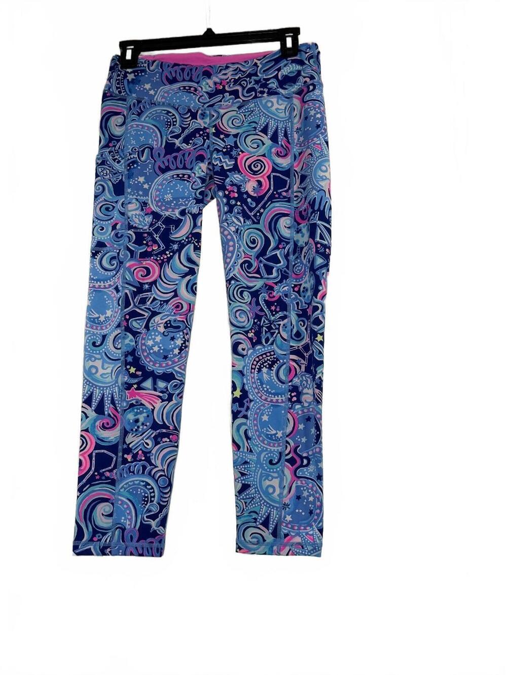 Lilly Pulitzer Luxletic Weekender Leggings Cosmic Kismet (MEDIUM)